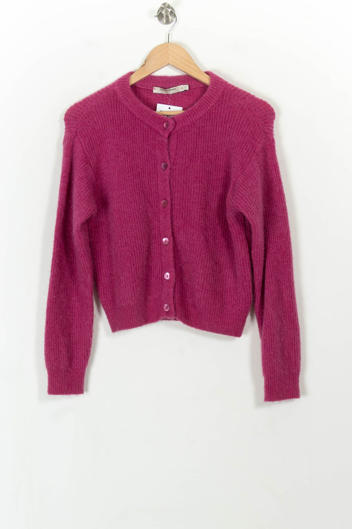 Cardigan Rose - Taille S/36 de la marque La Fée Maraboutée | PARAD108018 - Vendu par Paradigme - Image 2