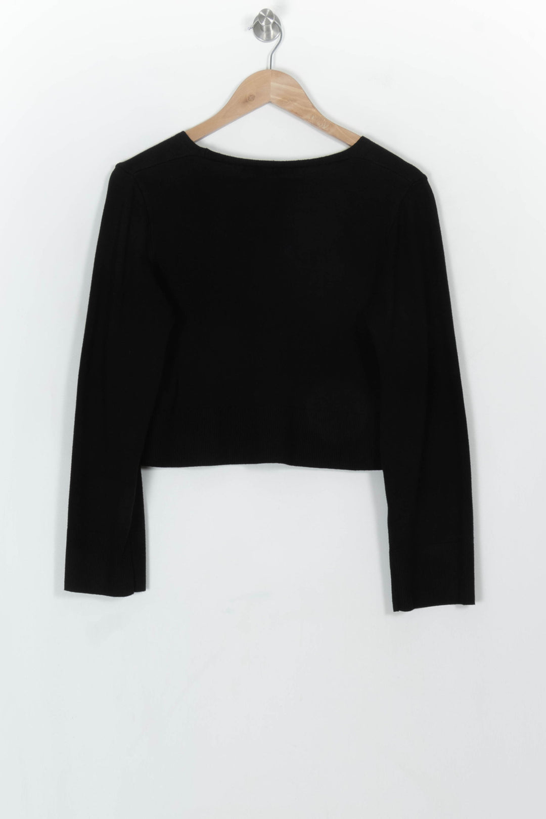 Cardigan Noir - Taille S/36 de la marque La Fée Maraboutée | PARAD108019 - Vendu par Paradigme - Image 5