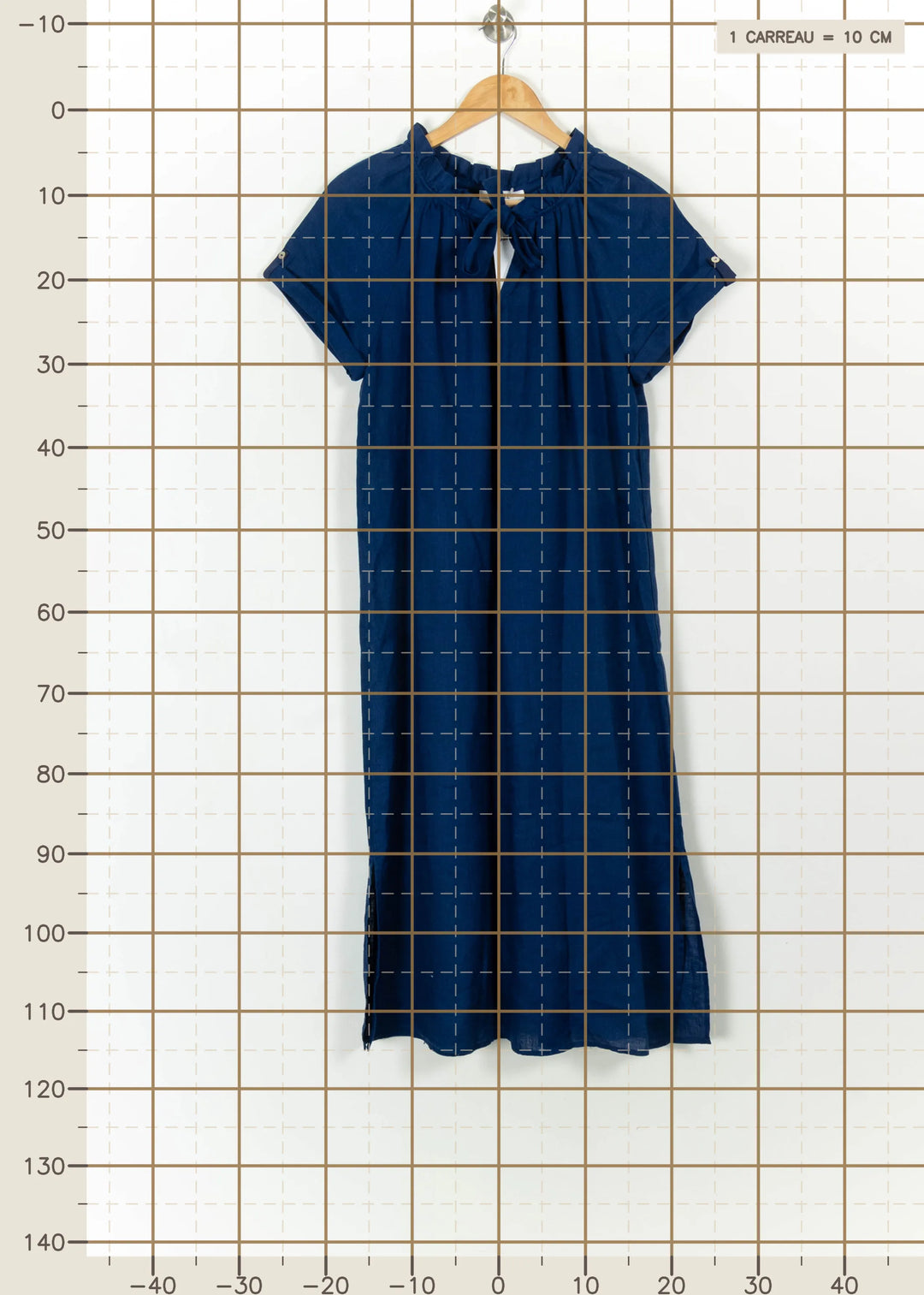 Robe Bleue - Taille M/38 de la marque Weill | PARAD108021 - Vendu par Paradigme - Image 4