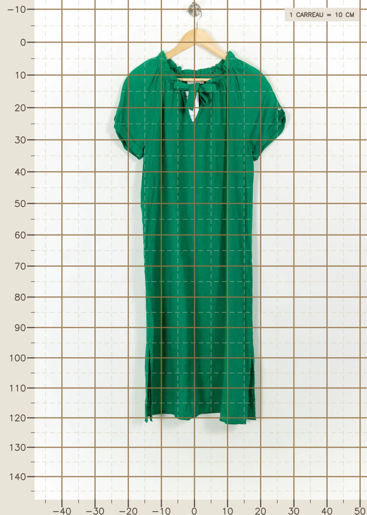 Robe Longue Verte - Taille M/38 de la marque Weill | PARAD108023 - Vendu par Paradigme - Image 4