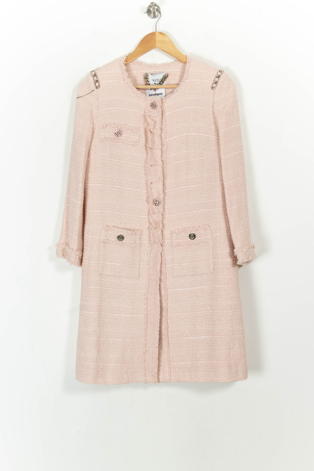Manteau Long Rose - Taille M/38 de la marque Weill | PARAD108024 - Vendu par Paradigme - Image 2