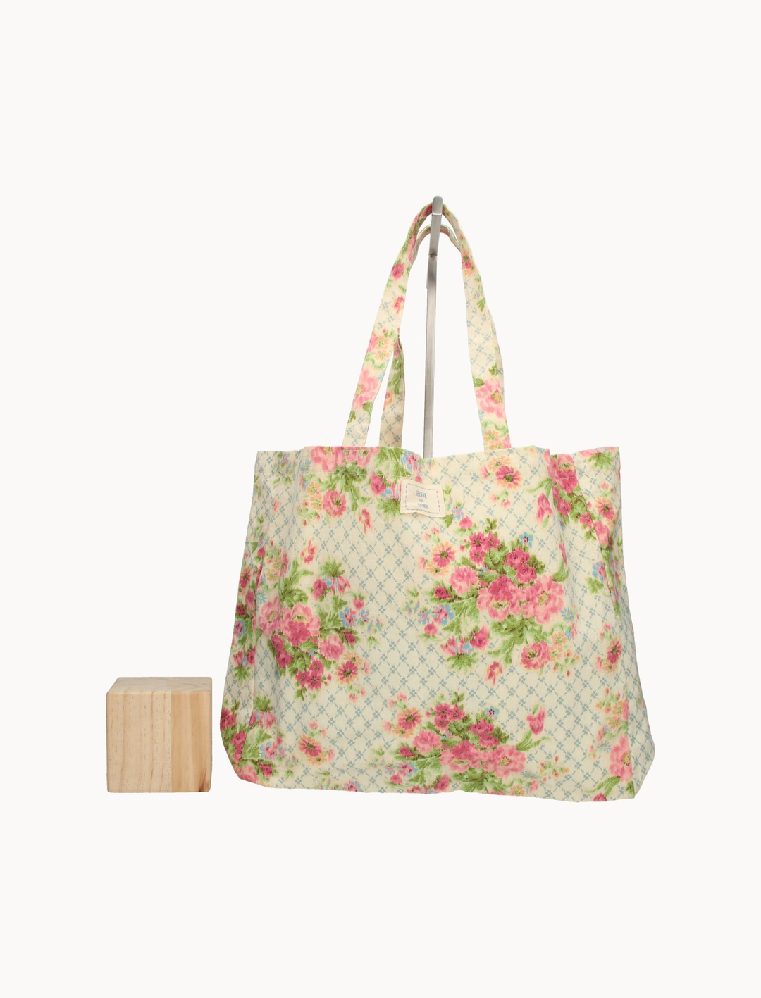 Sac Cabas Blanc et Rose - Taille T.U. de la marque Sézane | PARAD108034 - Vendu par Paradigme - Image 3