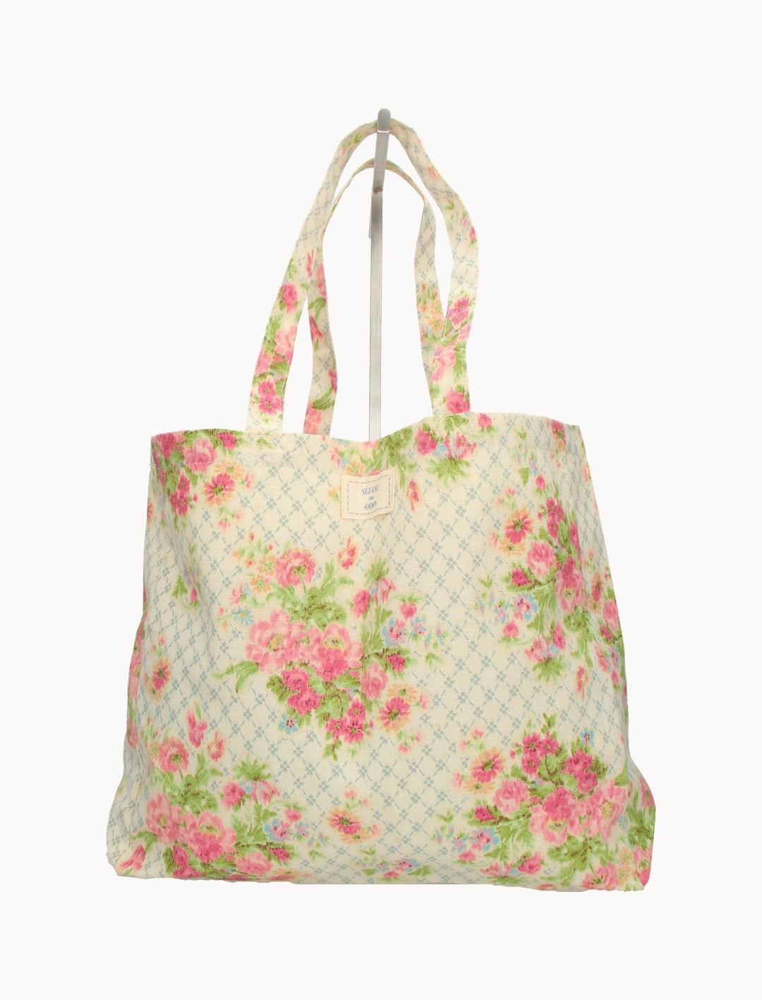 Sac Cabas Blanc et Rose - Taille T.U. de la marque Sézane | PARAD108035 - Vendu par Paradigme - Image 1