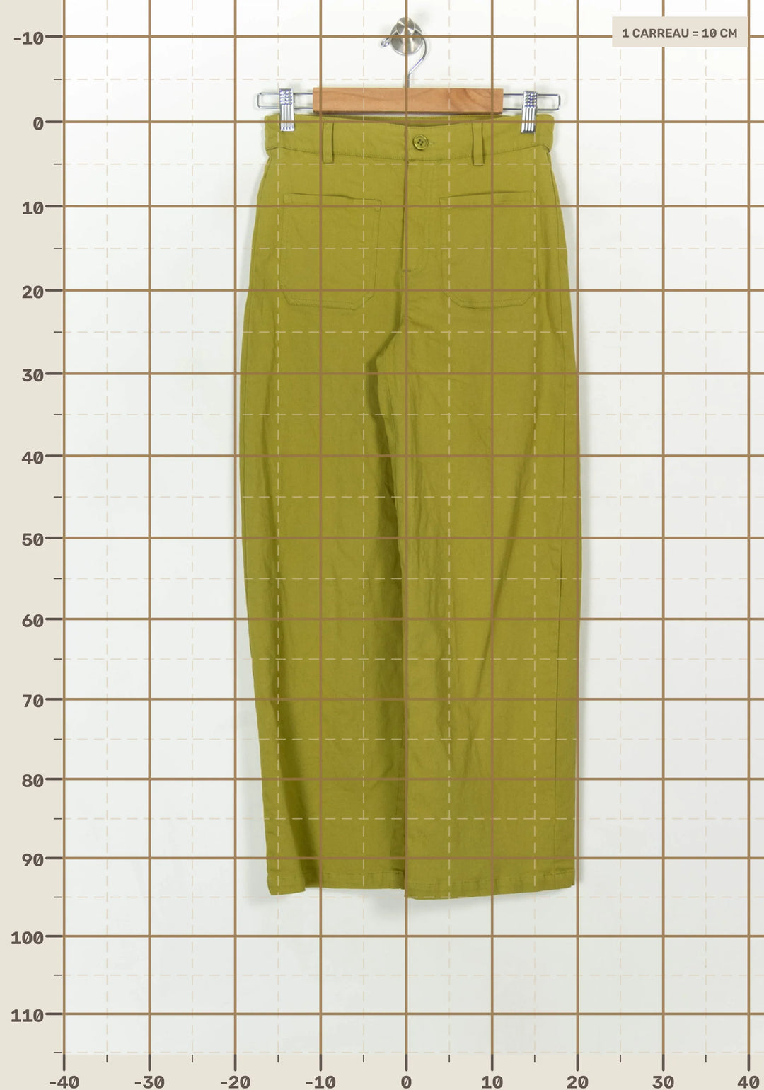 Pantalon Vert - Taille XS/34 de la marque Petite Mendigote | PARAD108038 - Vendu par Paradigme - Image 4