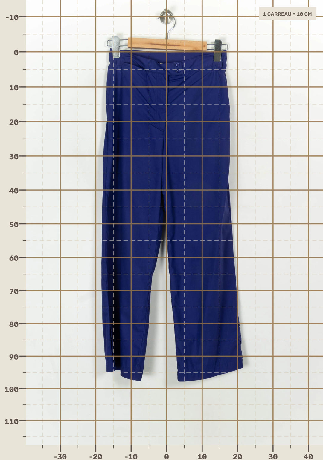 Pantalon Violet - Taille S/36 de la marque Sessùn | PARAD108039 - Vendu par Paradigme - Image 4