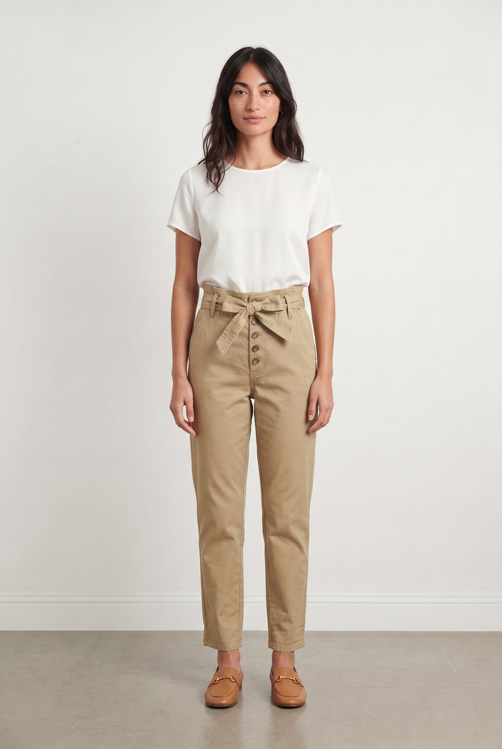 Pantalon Beige - Taille XS/34 de la marque Sézane | PARAD108041 - Vendu par Paradigme - Image 1