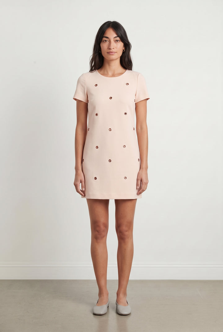 Robe Courte Rose - Taille M/38 de la marque Maison 123 | PARAD108046 - Vendu par Paradigme - Image 1