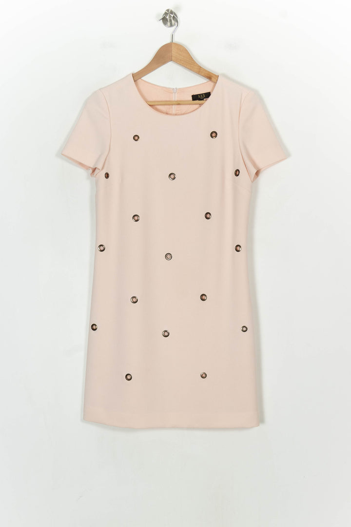 Robe Courte Rose - Taille M/38 de la marque Maison 123 | PARAD108046 - Vendu par Paradigme - Image 2