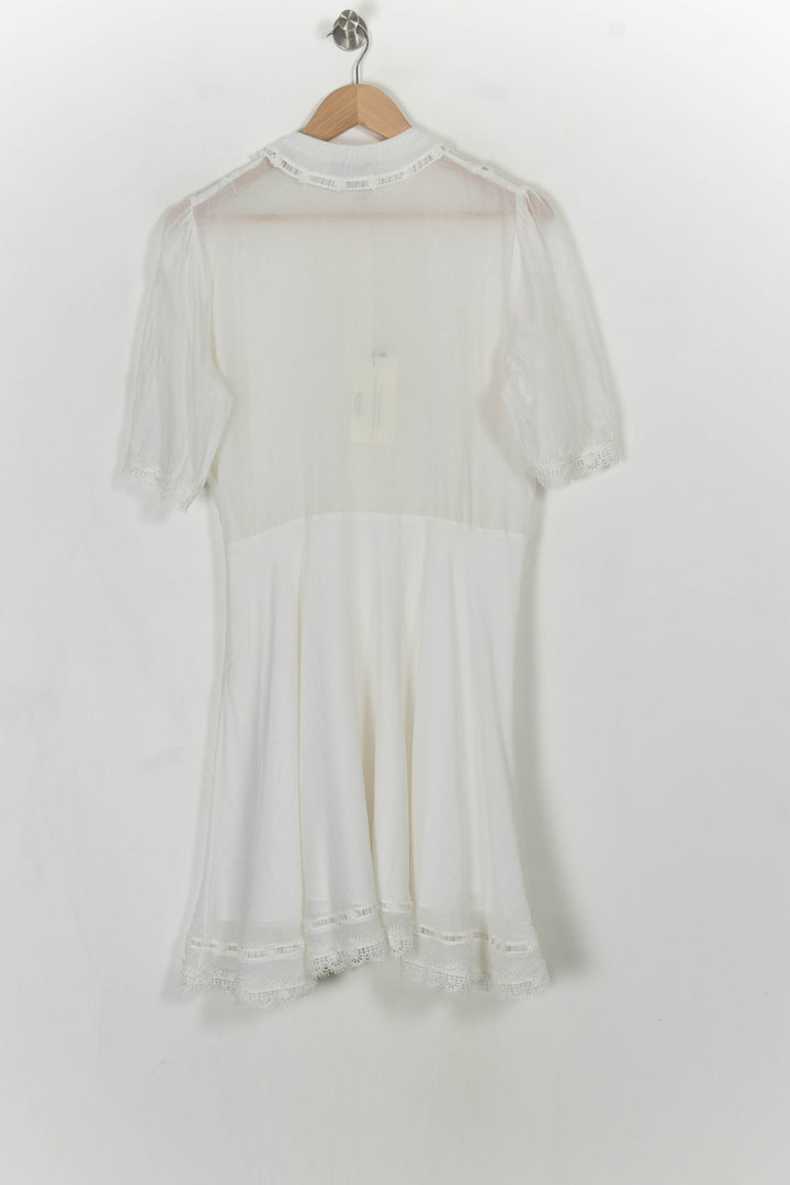 Robe Courte Blanche - Taille L/40