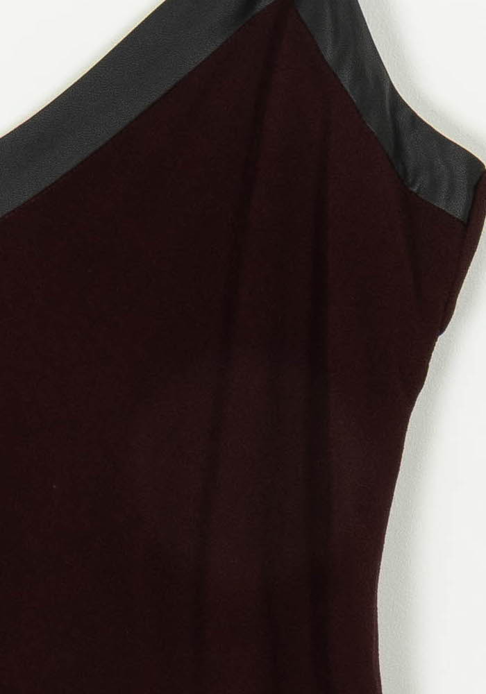 Caraco Bordeaux et Noir - Taille XL/42 de la marque ZAPA | PARAD108079 - Vendu par Paradigme - Image 3