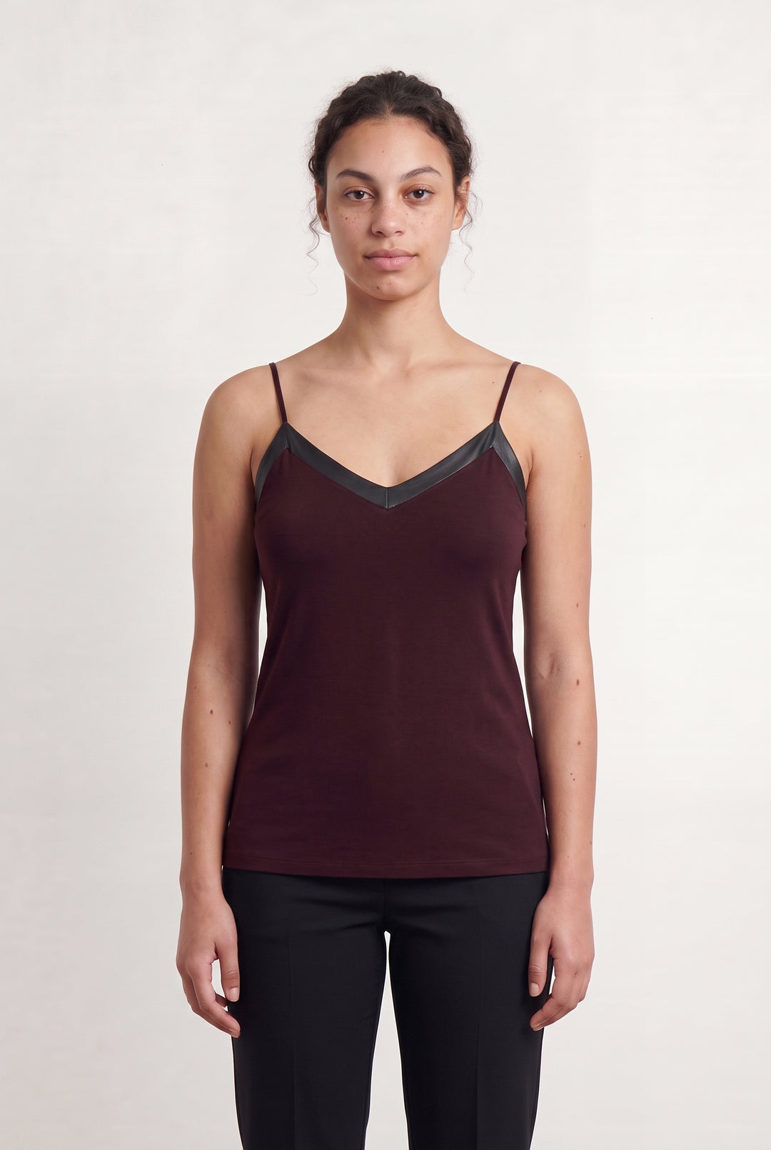 Caraco Bordeaux et Noir - Taille XL/42 de la marque ZAPA | PARAD108079 - Vendu par Paradigme - Image 1
