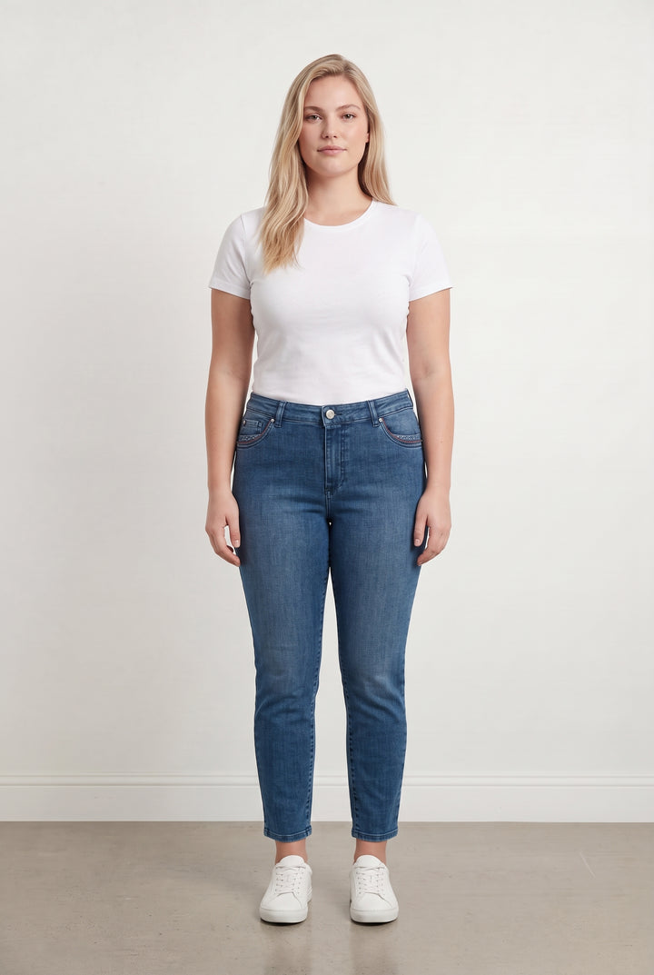 Jean Bleu - Taille XXL/44 de la marque IKKS | PARAD108082 - Vendu par Paradigme - Image 1