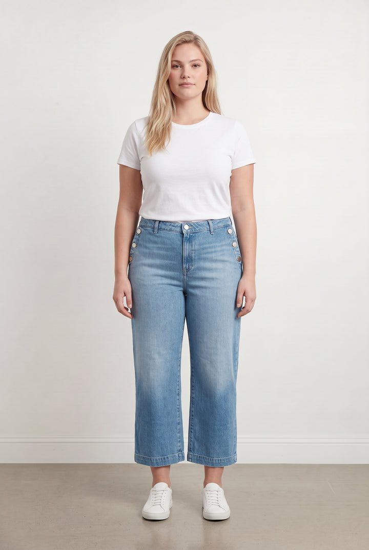 Jean Droit Bleu - Taille XXL/44 de la marque Maison 123 | PARAD108086 - Vendu par Paradigme - Image 1