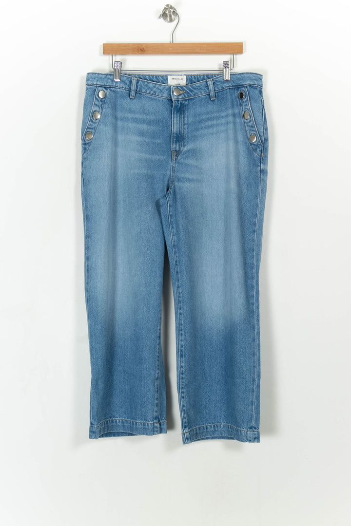 Jean Droit Bleu - Taille XXL/44 de la marque Maison 123 | PARAD108086 - Vendu par Paradigme - Image 2