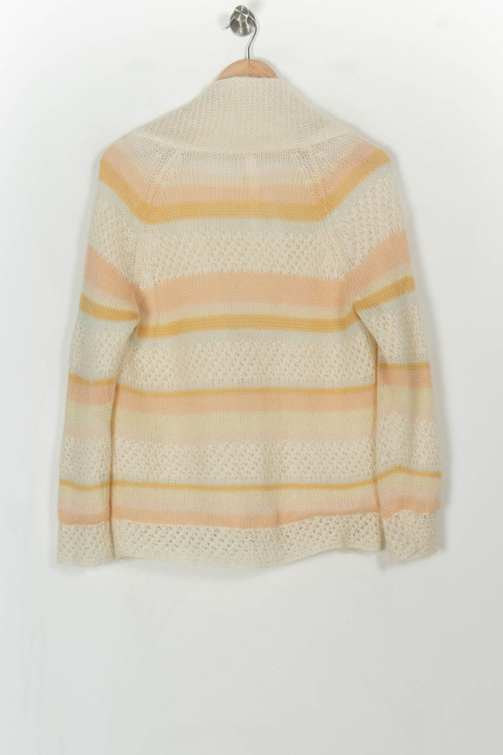 Cardigan Écru et Jaune - Taille L/40 de la marque Des petits hauts | PARAD108088 - Vendu par Paradigme - Image 4