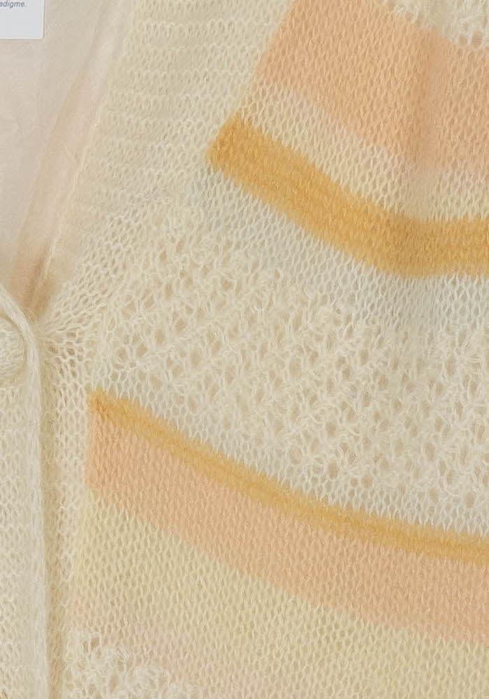 Cardigan Écru et Jaune - Taille L/40 de la marque Des petits hauts | PARAD108088 - Vendu par Paradigme - Image 3