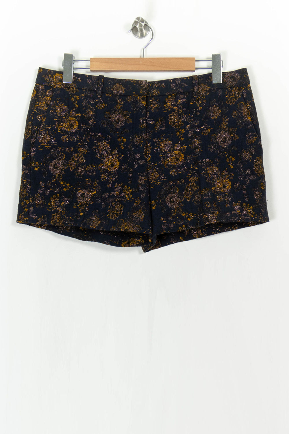 Short Noir et Jaune - Taille XXL/44 de la marque Caroll | PARAD108089 - Vendu par Paradigme - Image 2