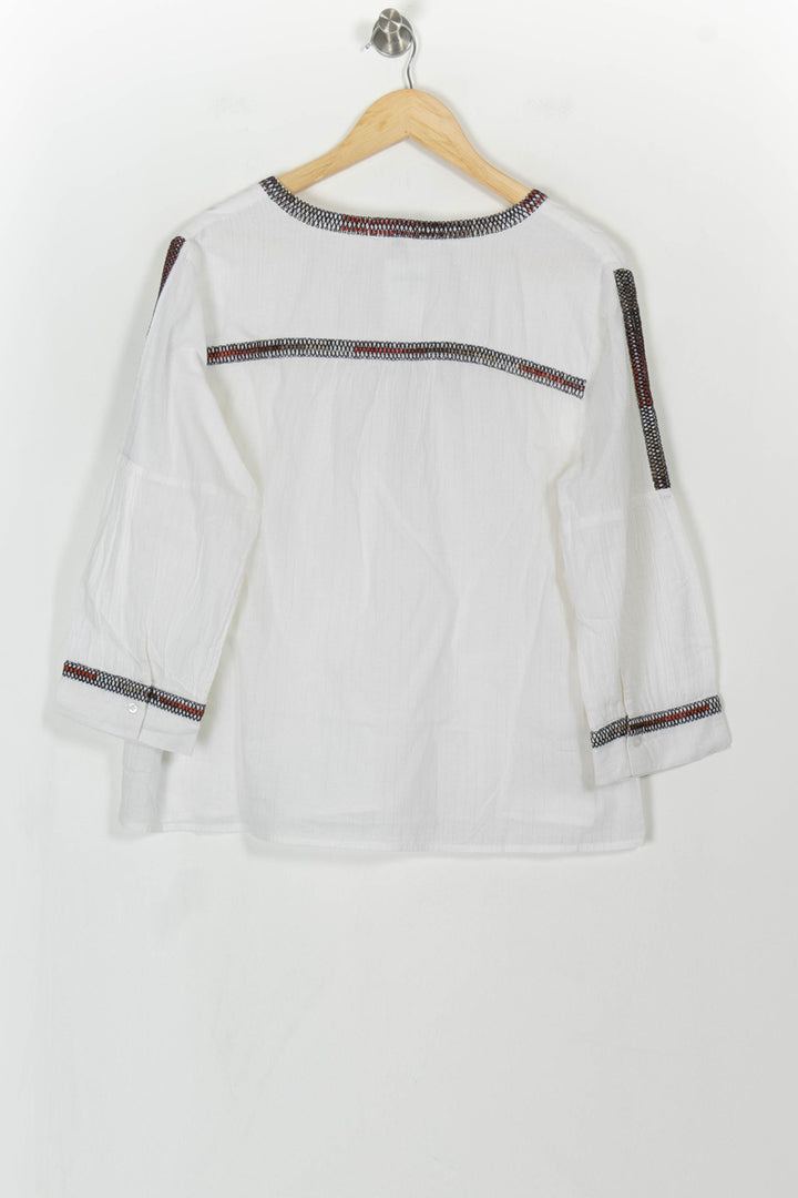 Blouse Blanche - Taille XXL/44 de la marque Maison 123 | PARAD108093 - Vendu par Paradigme - Image 4