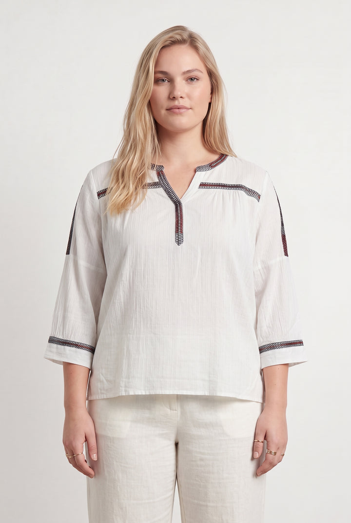Blouse Blanche - Taille XXL/44 de la marque Maison 123 | PARAD108093 - Vendu par Paradigme - Image 1