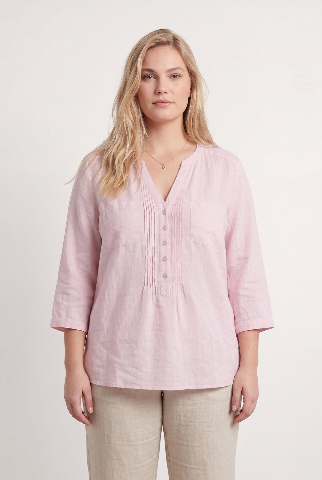 Blouse Rose - Taille XXL/44 de la marque Maison 123 | PARAD108094 - Vendu par Paradigme - Image 1