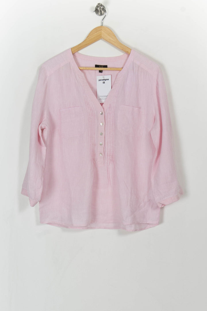 Blouse Rose - Taille XXL/44 de la marque Maison 123 | PARAD108094 - Vendu par Paradigme - Image 2