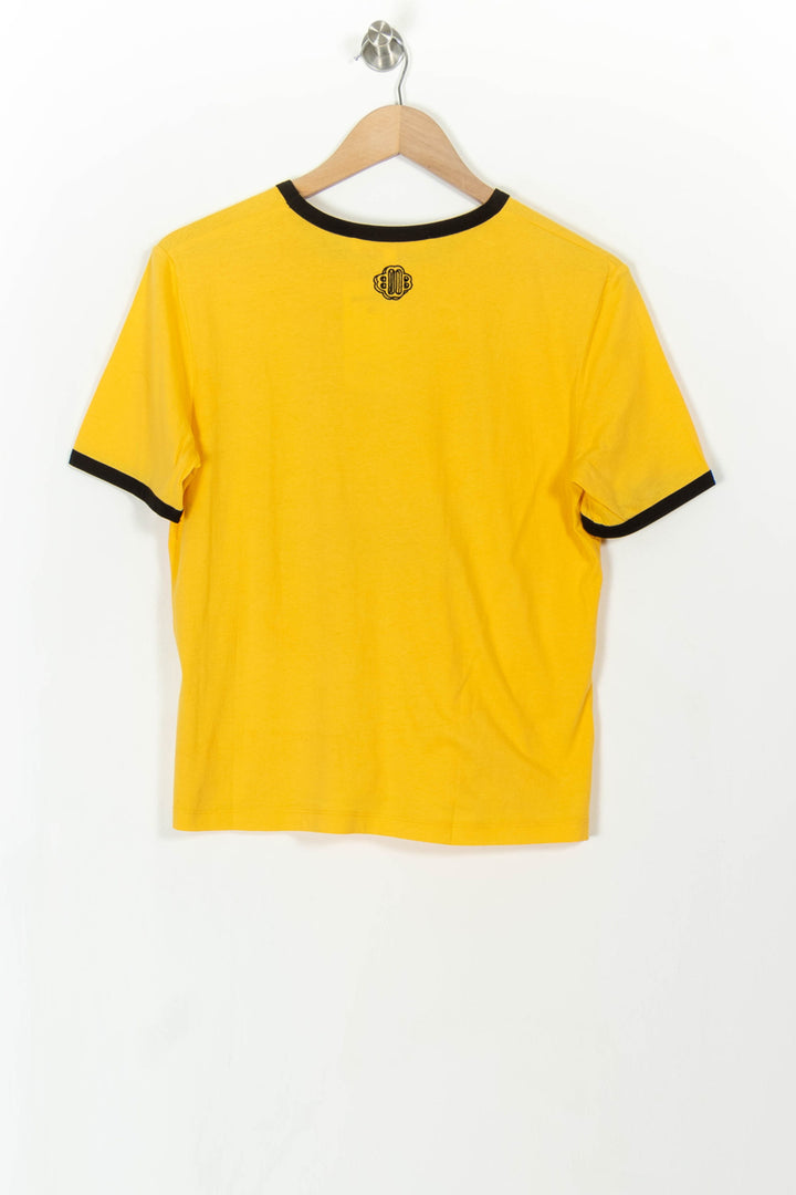 Tee-shirt Jaune et Noir - Taille S/36 de la marque Maje | PARAD108109 - Vendu par Paradigme - Image 4