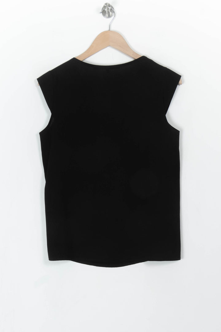 Blouse Noire - Taille M/38 de la marque La Fée Maraboutée | PARAD108117 - Vendu par Paradigme - Image 4
