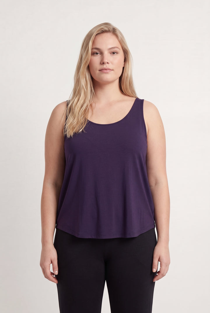 Débardeur Violet - Taille XXXL/46 de la marque Indies | PARAD108120 - Vendu par Paradigme - Image 1