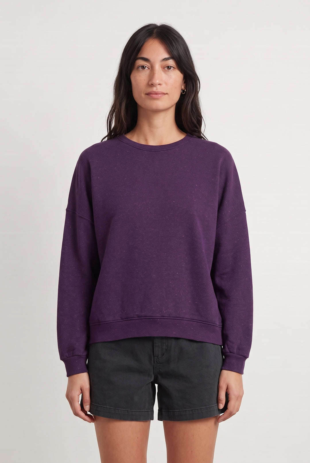 Sweatshirt Violet - Taille S/36 de la marque Sessùn | PARAD108127 - Vendu par Paradigme - Image 1