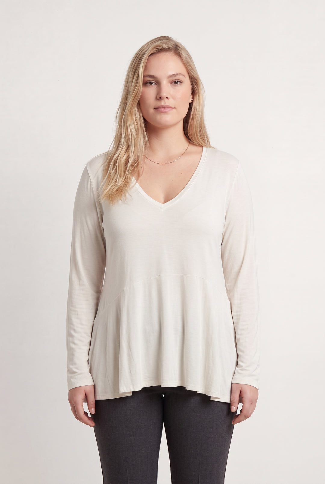 Tunique Blanche - Taille XXXL/46 de la marque Indies | PARAD108131 - Vendu par Paradigme - Image 1
