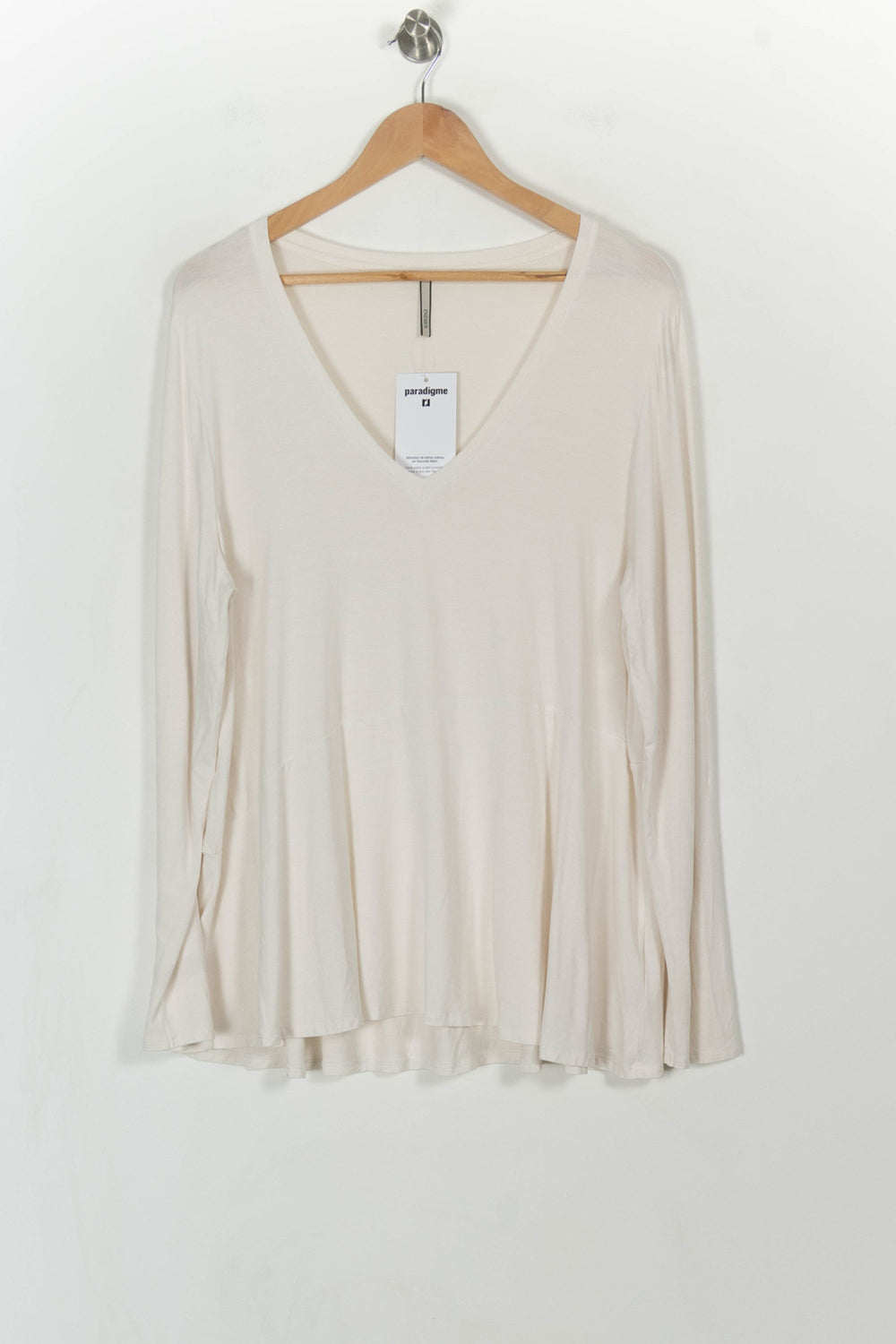 Tunique Blanche - Taille XXXL/46 de la marque Indies | PARAD108131 - Vendu par Paradigme - Image 2
