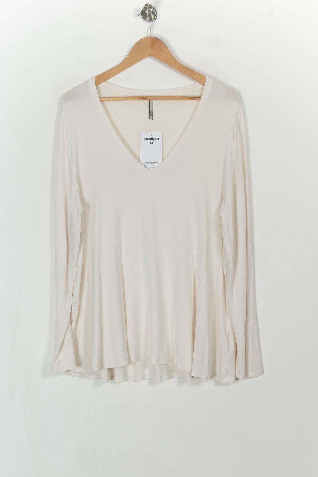 Tunique Blanche - Taille XXXL/46 de la marque Indies | PARAD108131 - Vendu par Paradigme - Image 2