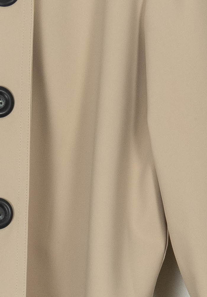 Trench Beige - Taille XXXL/46 de la marque Indies | PARAD108134 - Vendu par Paradigme - Image 3