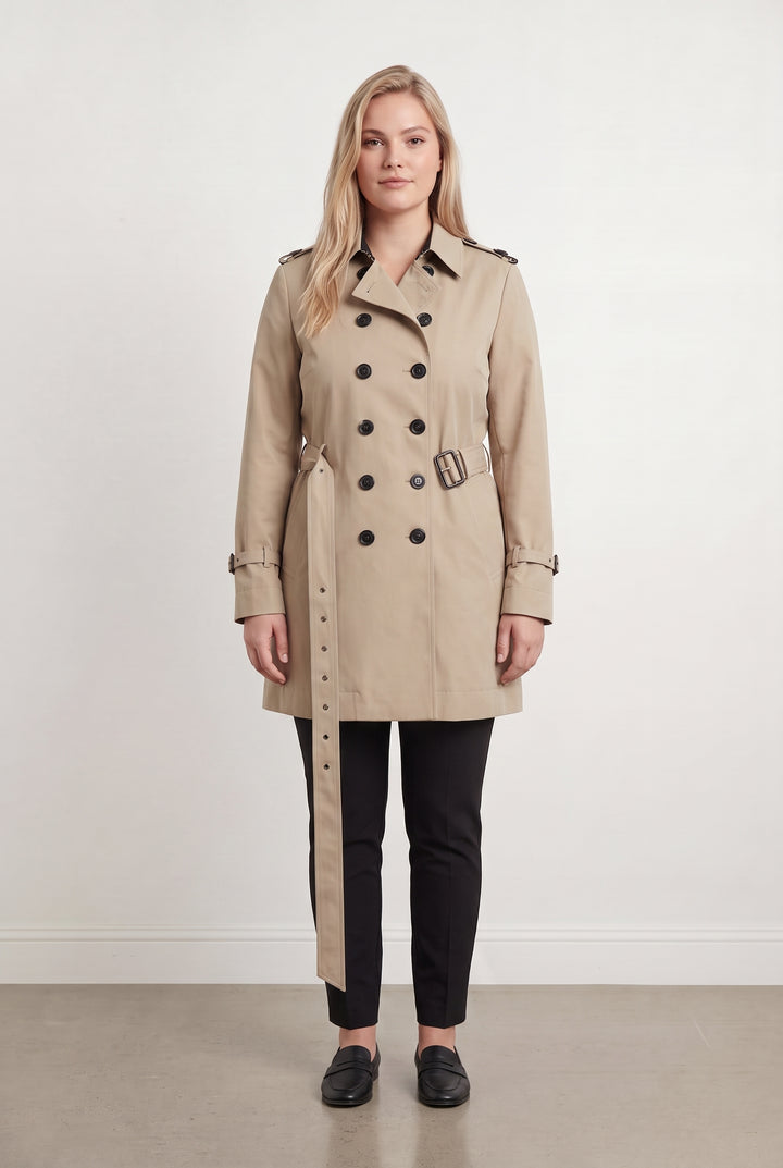 Trench Beige - Taille XXXL/46 de la marque Indies | PARAD108134 - Vendu par Paradigme - Image 1