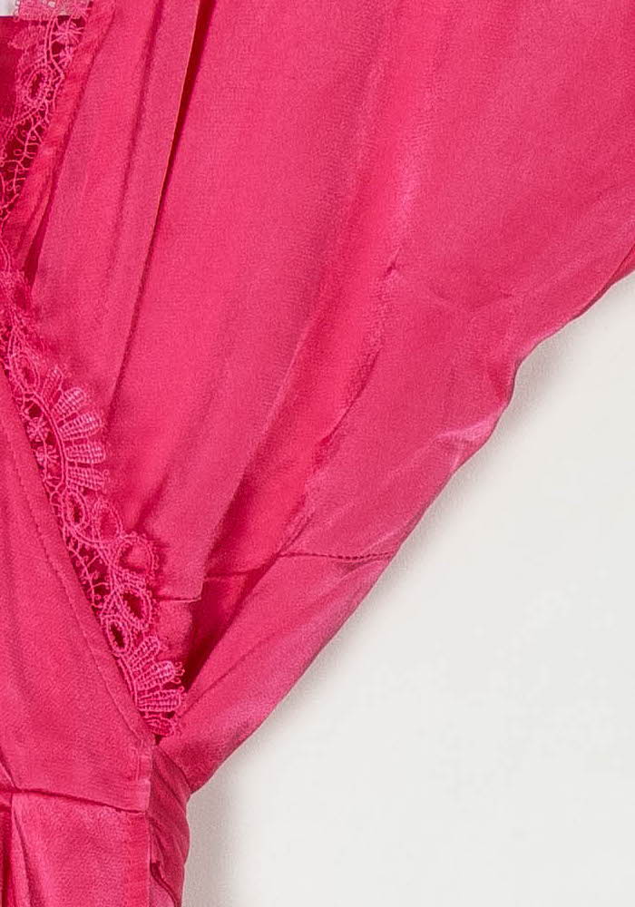 Robe Portefeuille Rose - Taille M/38 de la marque Suncoo | PARAD108135 - Vendu par Paradigme - Image 3