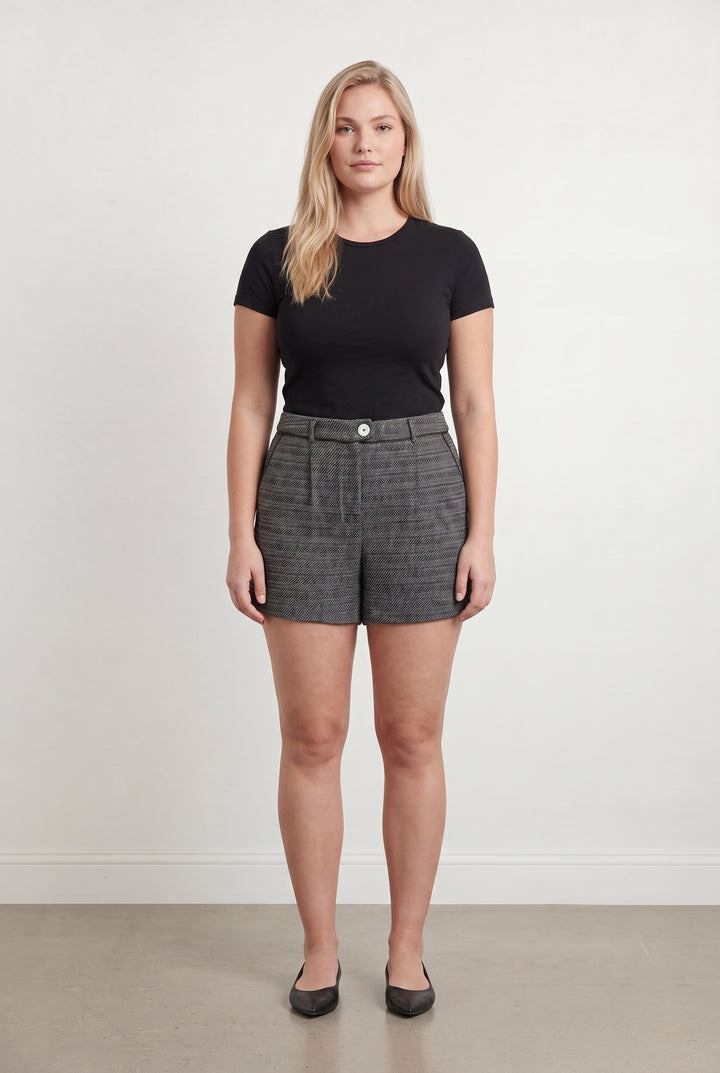 Short Noir et Gris - Taille XL/42 de la marque ZAPA | PARAD108138 - Vendu par Paradigme - Image 1