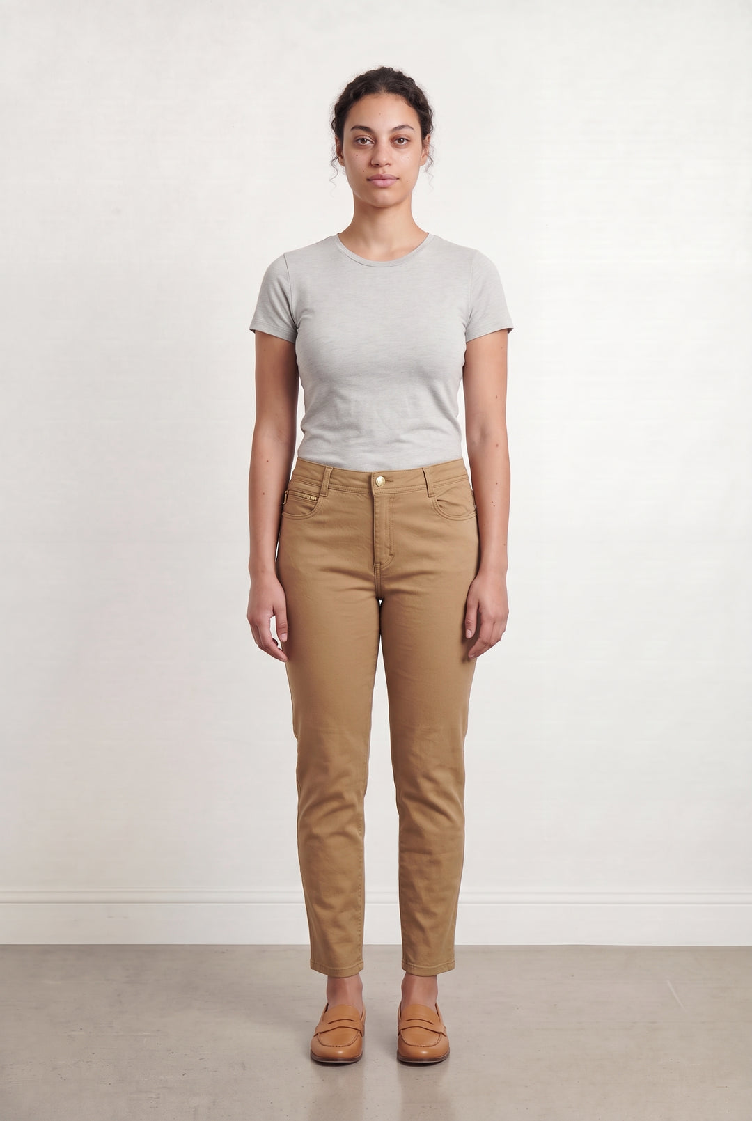 Jean Beige - Taille XL/42 de la marque Maison 123 | PARAD108145 - Vendu par Paradigme - Image 1