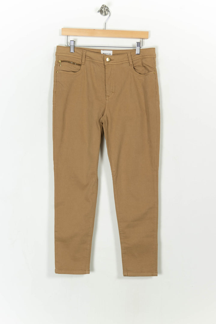 Jean Beige - Taille XL/42 de la marque Maison 123 | PARAD108145 - Vendu par Paradigme - Image 2