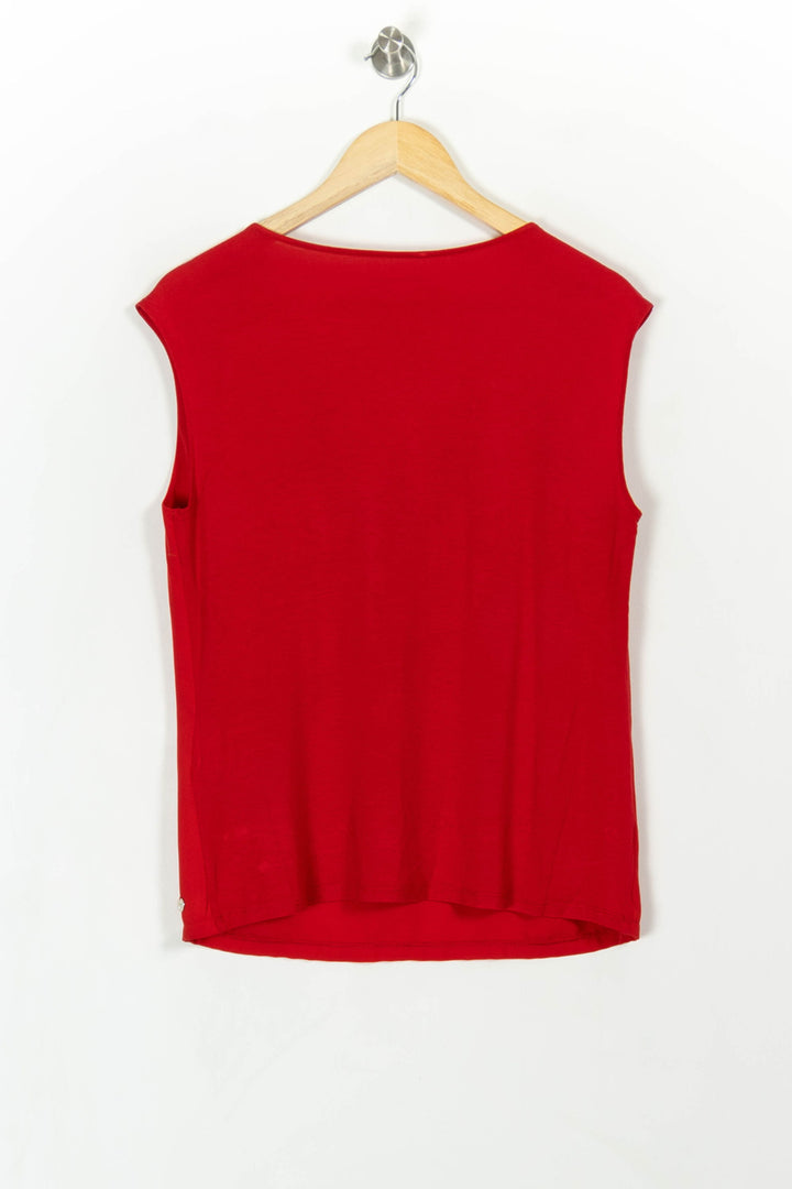 Débardeur Rouge - Taille L/40 de la marque Maison 123 | PARAD108149 - Vendu par Paradigme - Image 4