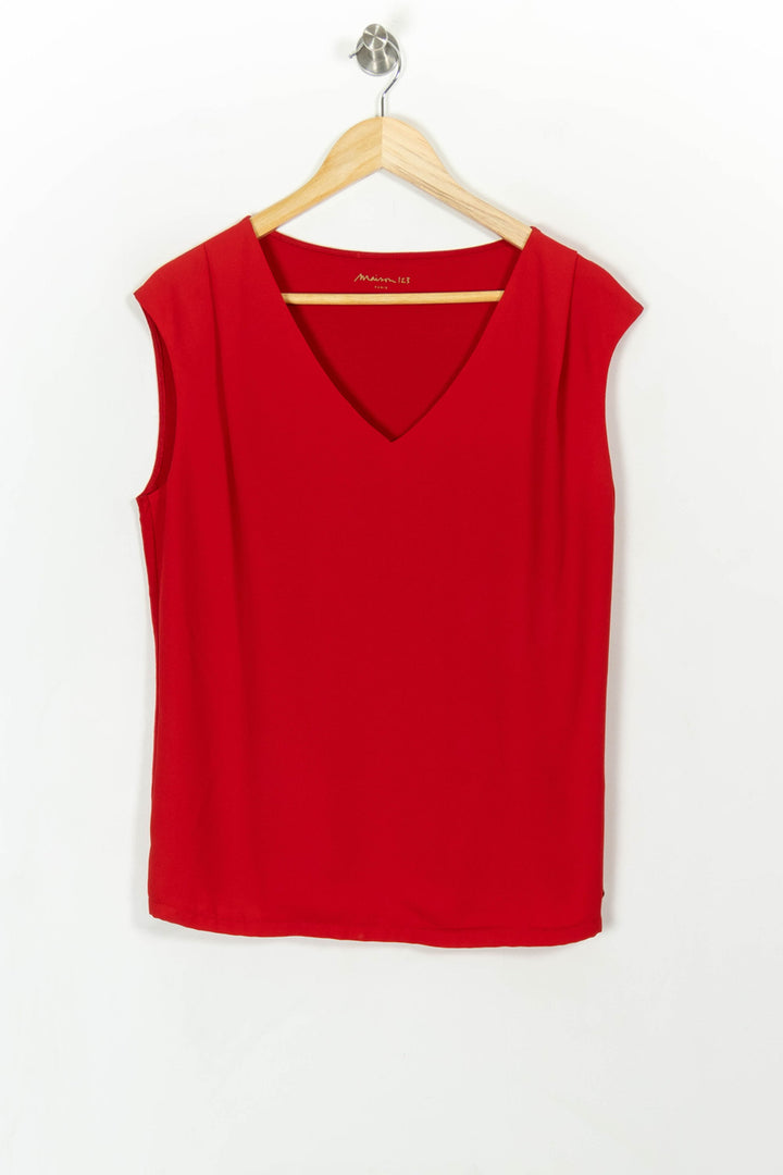 Débardeur Rouge - Taille L/40 de la marque Maison 123 | PARAD108149 - Vendu par Paradigme - Image 2