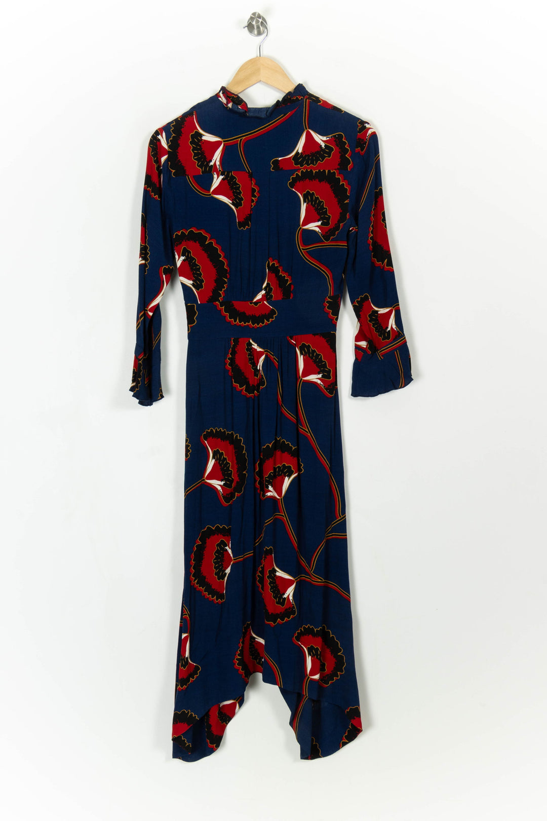Robe Courte Bleu et Rouge - Taille XS/34 de la marque ba&sh | PARAD108155 - Vendu par Paradigme - Image 4