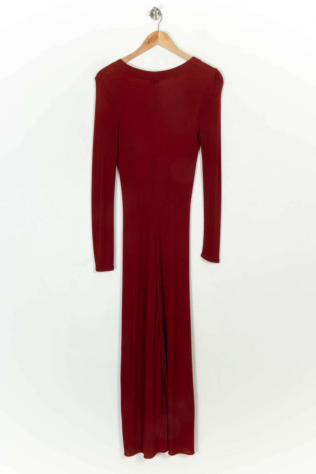 Robe Longue Bordeaux - Taille M/38 de la marque Joseph | PARAD108162 - Vendu par Paradigme - Image 5
