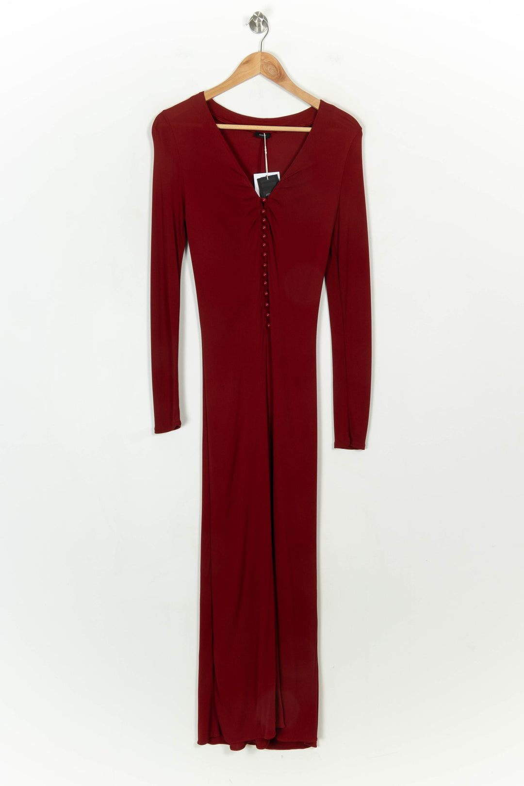 Robe Longue Bordeaux - Taille M/38 de la marque Joseph | PARAD108162 - Vendu par Paradigme - Image 2