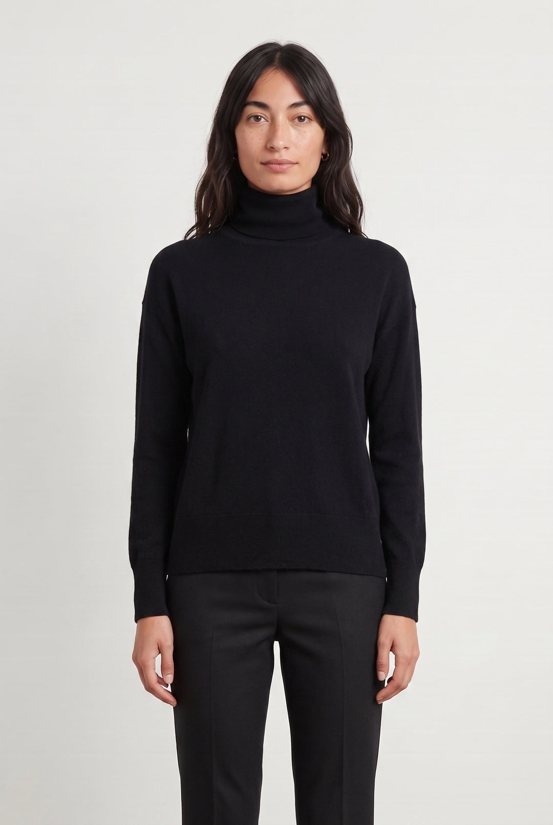Pull Col Roulé Noir - Taille M/38 de la marque Maison 123 | PARAD108165 - Vendu par Paradigme - Image 1