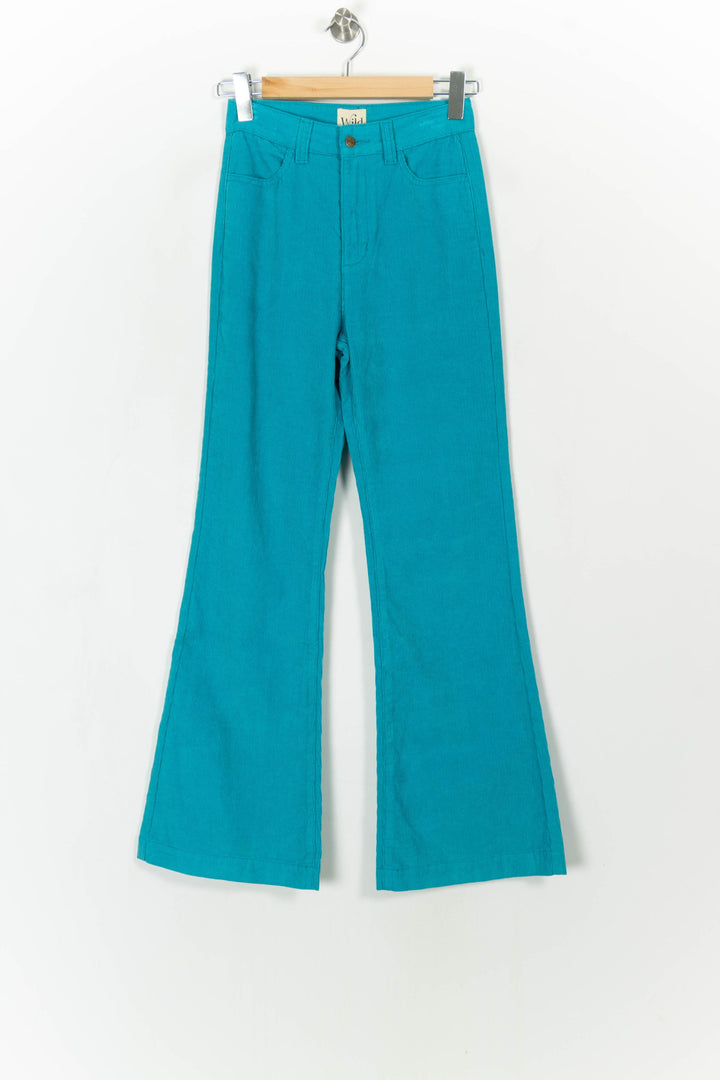 Pantalon Évasé Bleu - Taille S/36 de la marque Wild | PARAD108172 - Vendu par Paradigme - Image 2