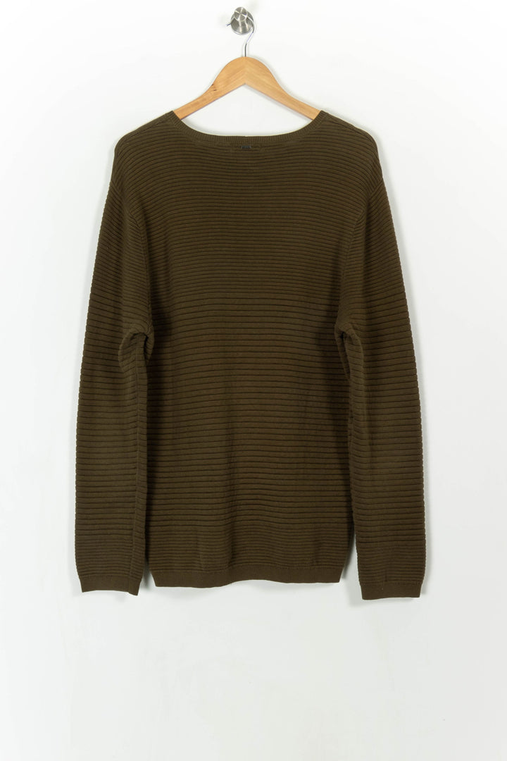 Pull Vert - Taille XXL/44 de la marque IKKS | PARAD108173 - Vendu par Paradigme - Image 4