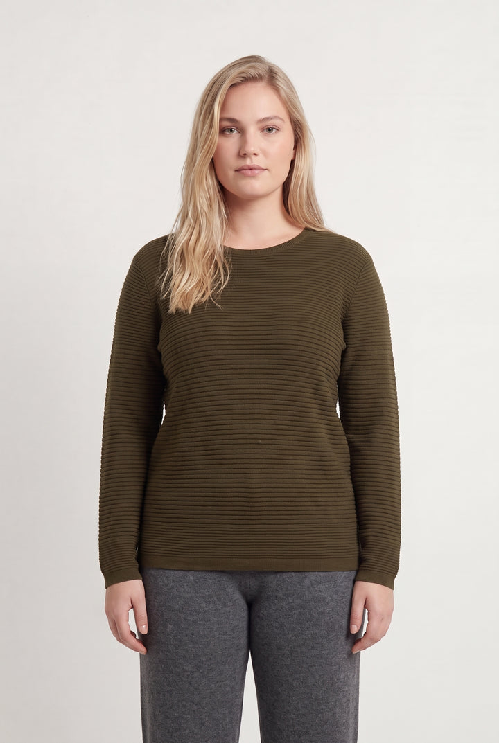 Pull Vert - Taille XXL/44 de la marque IKKS | PARAD108173 - Vendu par Paradigme - Image 1