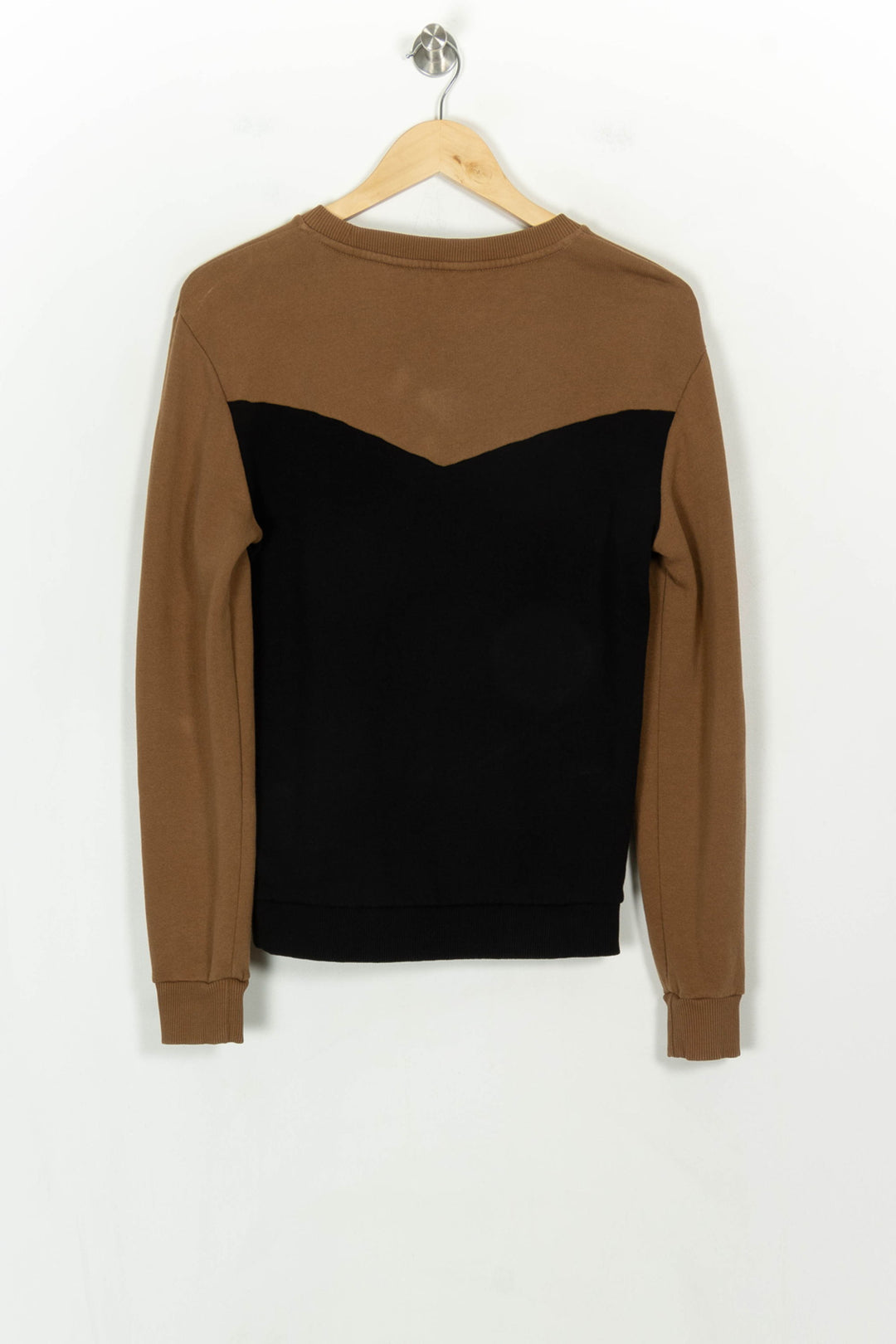Sweatshirt Marron et Noir - Taille S/36 de la marque IKKS | PARAD108175 - Vendu par Paradigme - Image 5