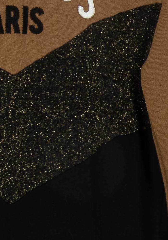 Sweatshirt Marron et Noir - Taille S/36 de la marque IKKS | PARAD108175 - Vendu par Paradigme - Image 3