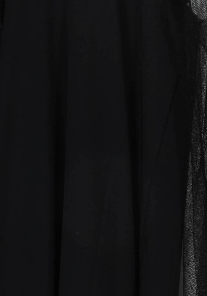 Robe Midi Noire - Taille L/40 de la marque Indies | PARAD108178 - Vendu par Paradigme - Image 3